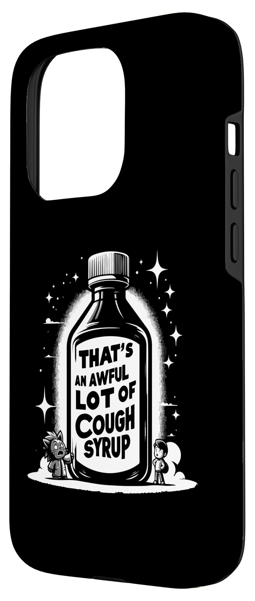 Amazon.com: Awful Lot Cough Syrup Funny Sarcastic Case for iPhone